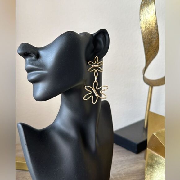 Bohemian drop earrings A349 - Picture 1 of 3
